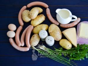 Чудесные рецепты запеканок из картофеля и сосисок
