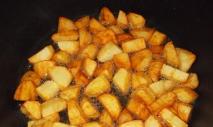 Картофель жаренный брусочками (ТТК3377)