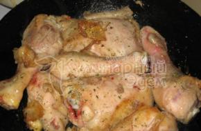Пошаговый рецепт приготовления курицы с тыквой