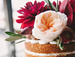Голый свадебный торт: фото и идеи
